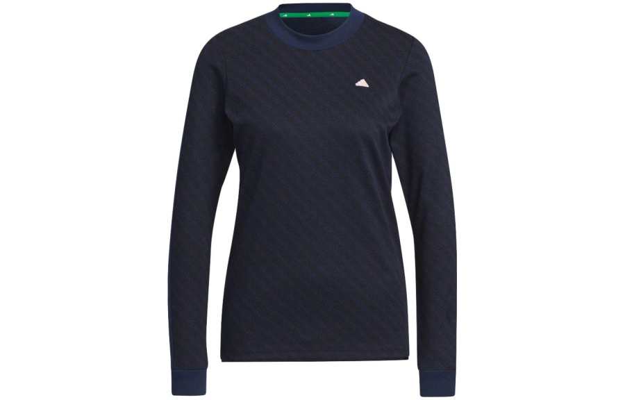 Adidas Adidas T Shirts Women's Black Crew Neck Moderate Straight Fit