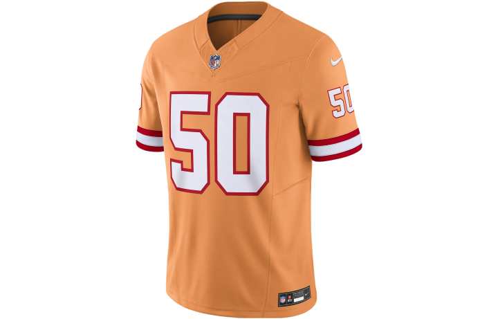 Nike Nike Vita Vea Tampa Bay Buccaneers 50th Anniversary Men's Nike Nfl Game Jersey