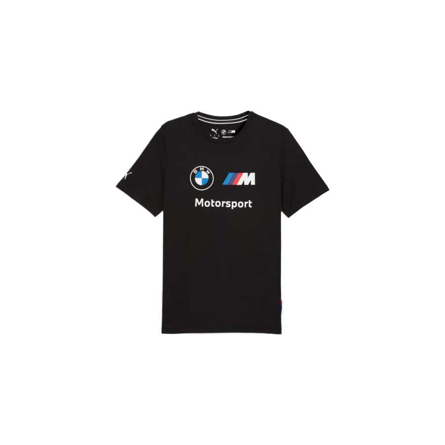 PUMA BMW M MOTORSPORT ESSENTIALS Racing T Shirt Men's Black
