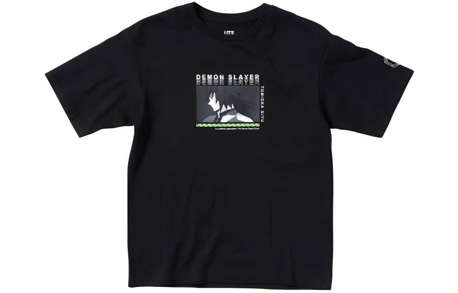 UNIQLO Drop Shoulder Sleeve T Shirt Women's Black