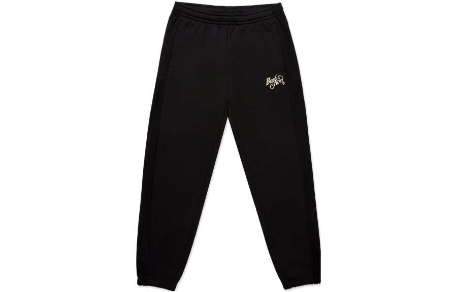 Li-Ning Li Ning Badfive Fleece Lined Thermal Corduroy Pants Knitted Sweatpants Men's Black