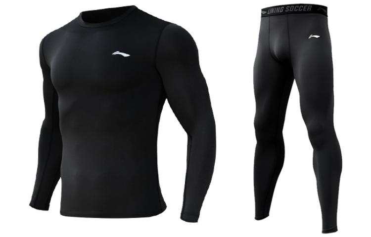 Li-Ning Li Ning Fitness Sets Men's Crew Neck Moderate