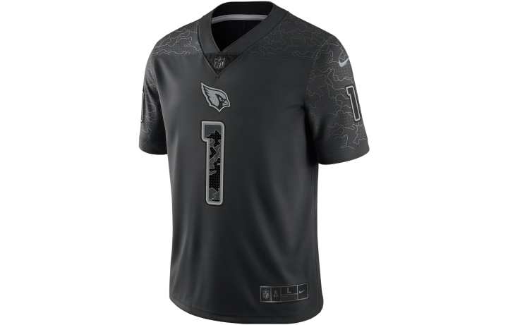 Nike Nike Soccer Jerseys Men's Black Moderate Straight Fit