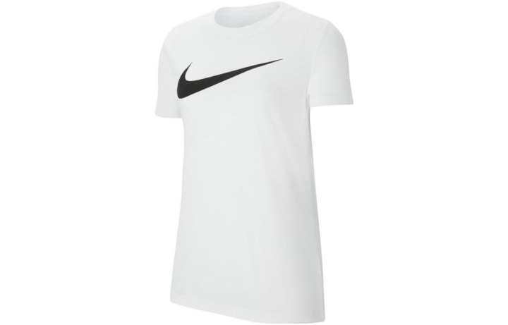 Nike Nike T Shirts Women's White Crew Neck Moderate Straight Fit