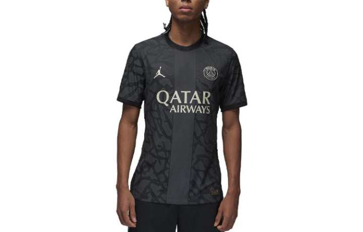 Jordan Jordan Soccer Jerseys Men's Black Moderate