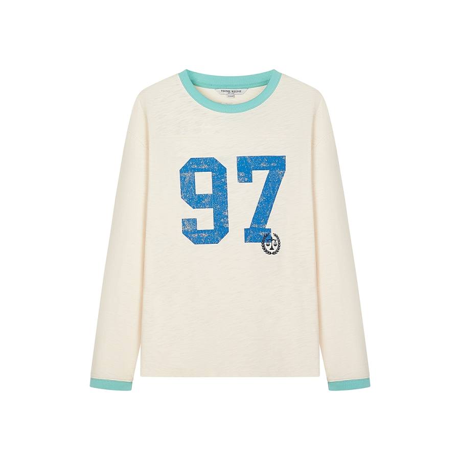 Teenie Weenie T Shirt Women's Ivory White