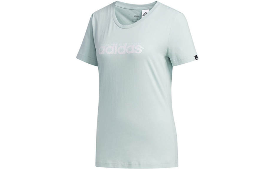 Adidas Adidas T Shirts Women's Green Crew Neck Moderate Other