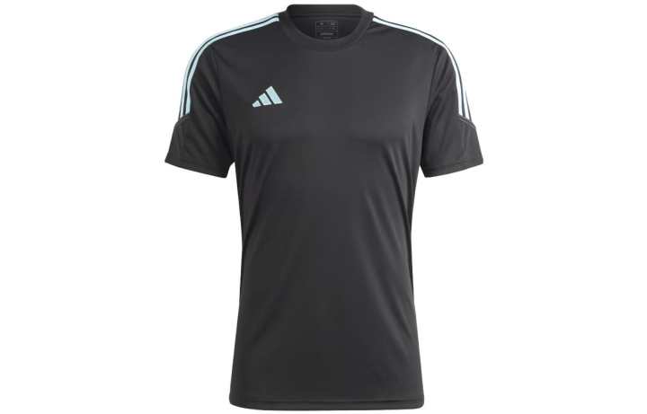 Adidas Adidas Soccer Jerseys Men's Blue Black Moderate Straight Fit
