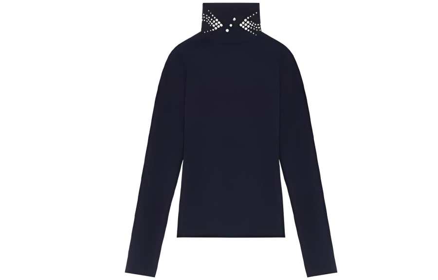 WE11DONE WE11DONE T Shirts Women's Black Turtleneck Moderate