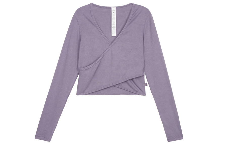 Lululemon T Shirt Women's Purple Gray