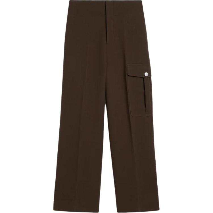 AMIPARIS AMIPARIS Virgin-wool Wide-leg Trousers