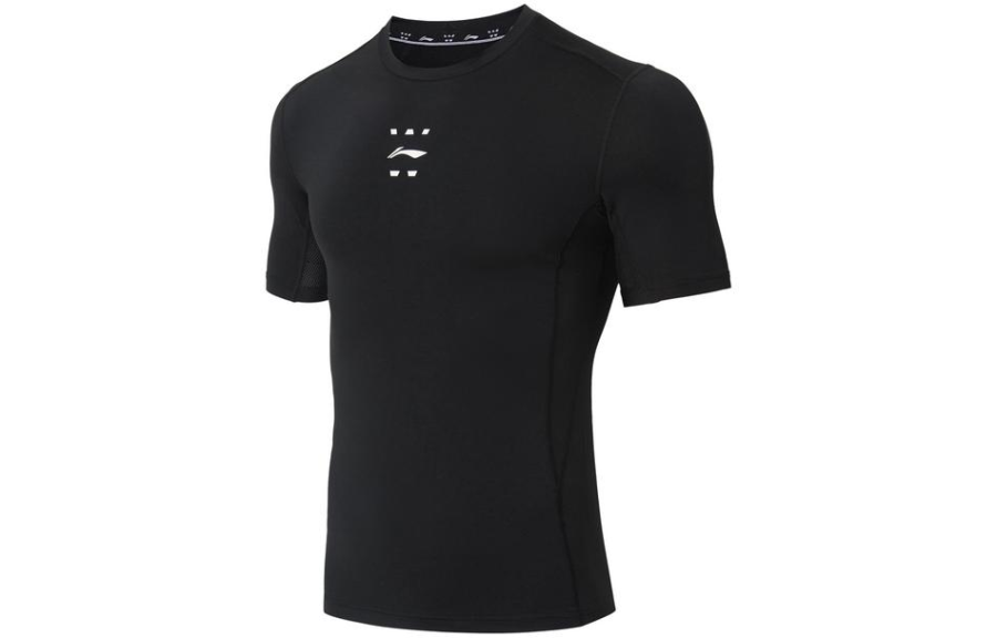 Li-Ning Li Ning Fitness Series Fitness Clothing Men's Black Moderate