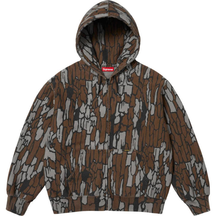 Supreme Supreme Work Zip Up Hooded Sweatshirt SS25