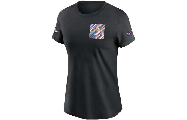 Nike Nike T Shirts Women's Black Crew Neck Moderate Straight Fit