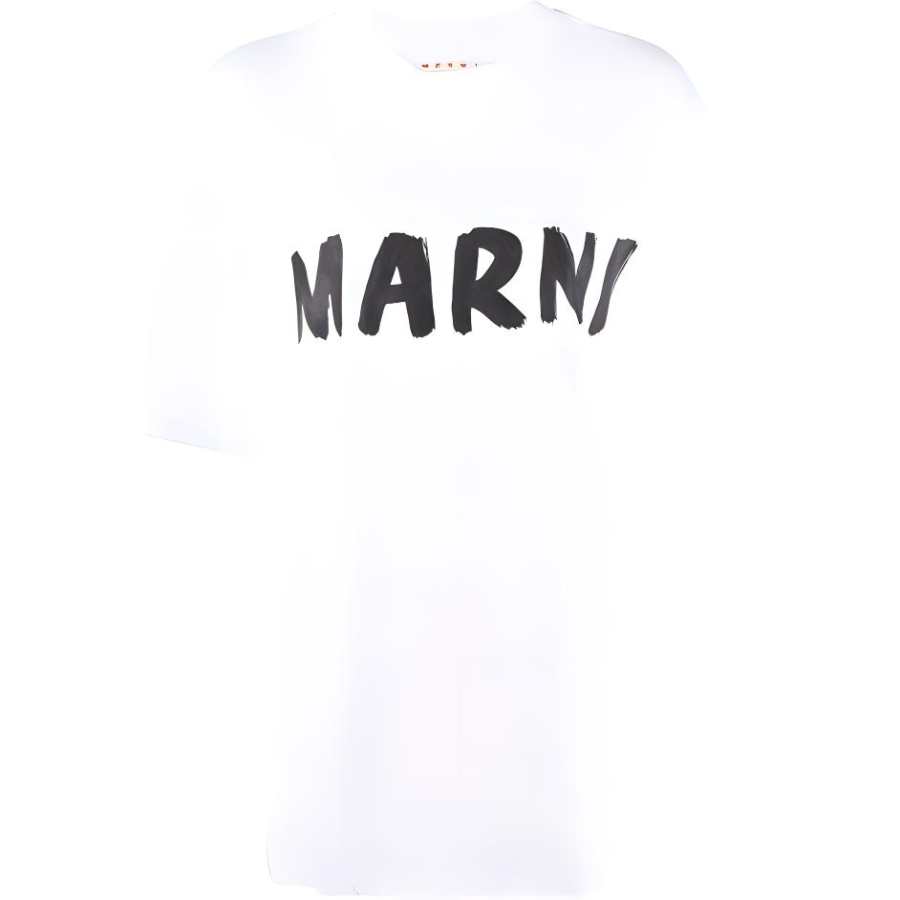 MARNI MARNI Logo Printed Crewneck T Shirt