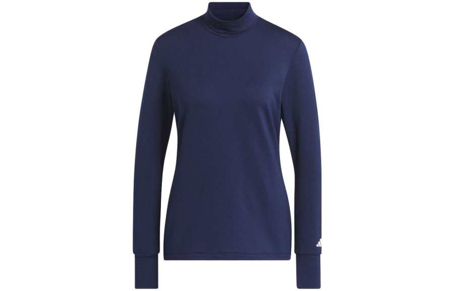 Adidas Adidas T Shirts Women's Navy Half Turtleneck Moderate Straight Fit