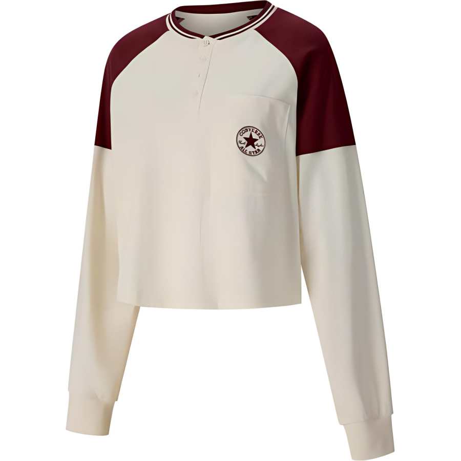 Converse Raglan Sleeve T Shirt Women's Apricot