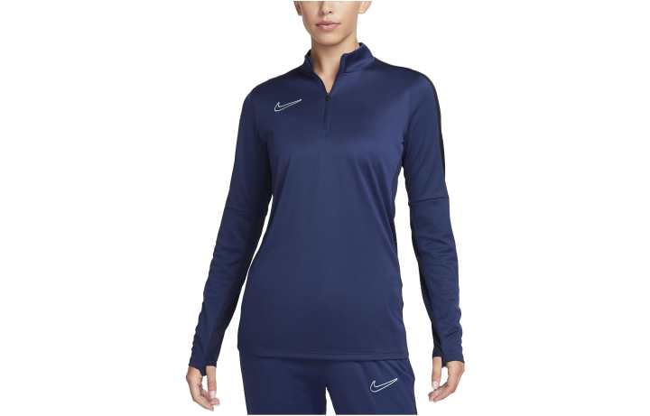Nike Nike Dri Fit T Shirts Women's Blue Stand Collar Moderate Straight Fit