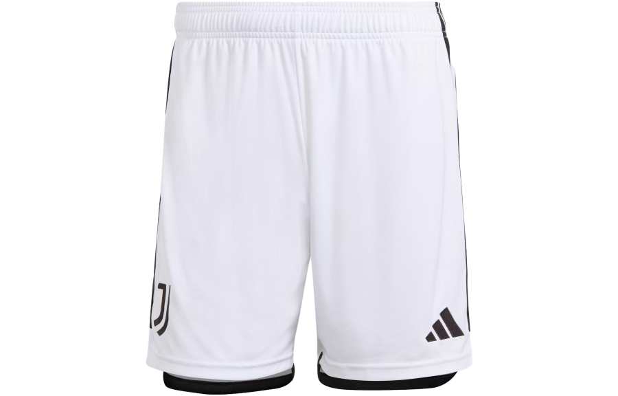Adidas Adidas Juventus Soccer Bottoms Men's White Moderate Straight Fit Pants