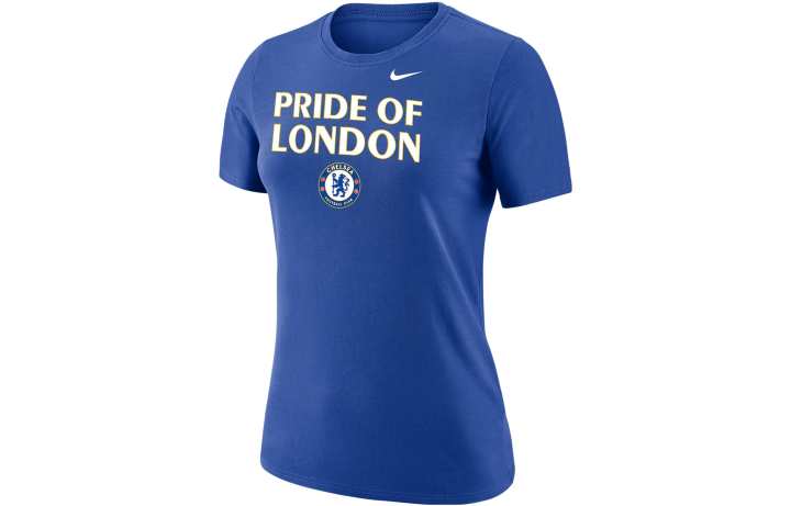 Nike Nike T Shirts Women's Blue Crew Neck Moderate Straight Fit