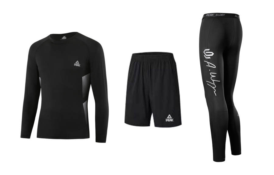 PEAK PEAK Fitness Sets Men's Crew Neck Thin