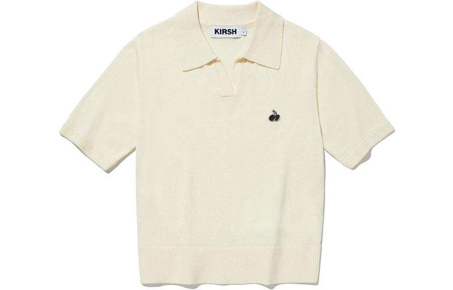 Kirsh T Shirts Women's Ivory White Moderate Straight Fit