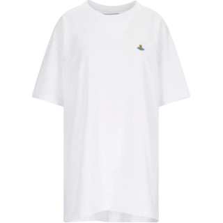 Vivienne Westwood Logo Embroidered Crewneck T Shirt