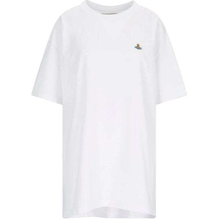 Vivienne Westwood Vivienne Westwood Logo Embroidered Crewneck T Shirt