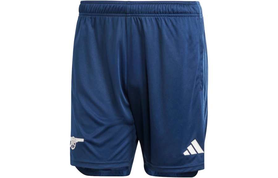 Adidas Adidas Arsenal Soccer Bottoms Men's Dark Blue Moderate Straight Fit Pants
