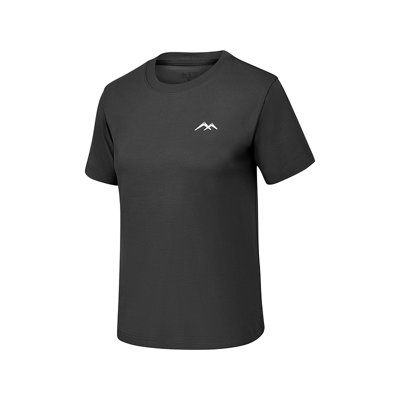 Skechers Sorona T Shirt Women's Carbon Black 0018