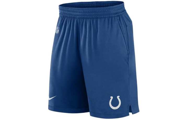 Nike Nike Dri FIT Stretch Casual Shorts NFL Indianapolis Colts Men's Blue