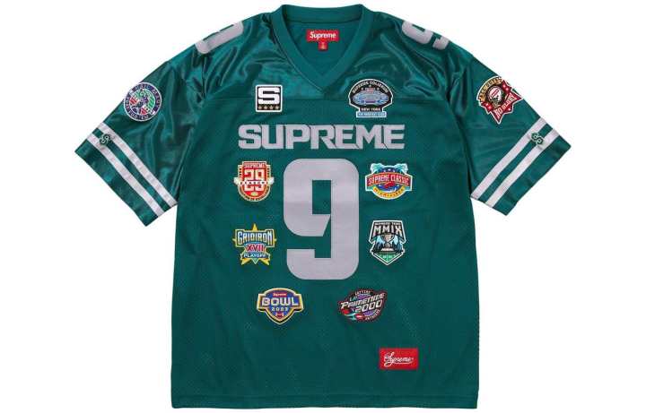 Supreme Supreme Championships Embroidered Football Jersey