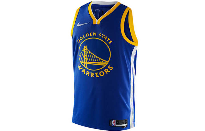 Nike Nike Basketball Jerseys Men's Dark Blue Moderate Straight Fit