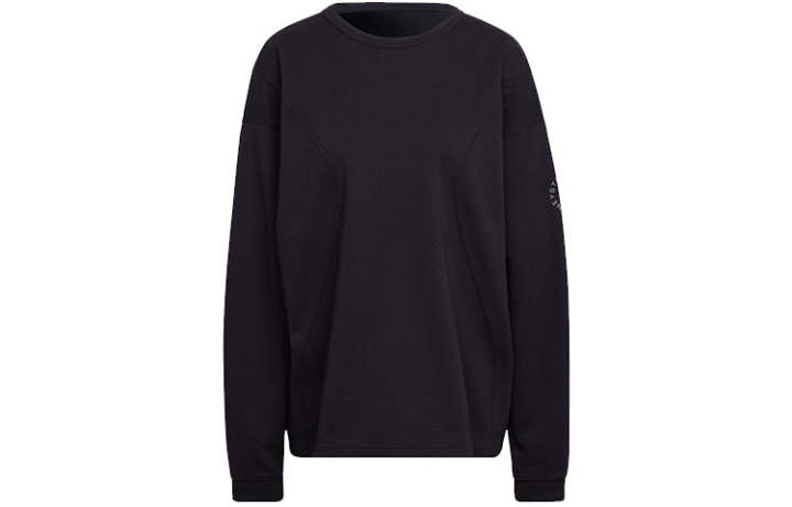Adidas Adidas T Shirts Women's Black Crew Neck Moderate Straight Fit