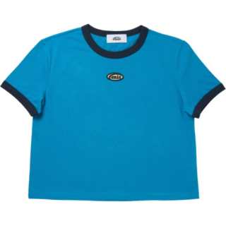 Emis T Shirt Women's Aqua Blue/Marine Blue