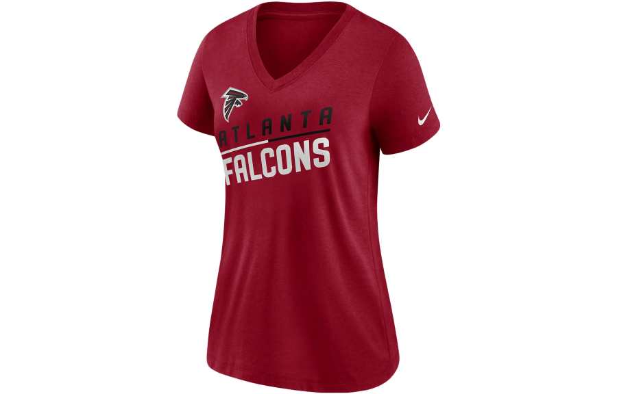 Nike Nike Slant Team NFL Atlanta Falcons Women's Mid V-Neck T-Shirt