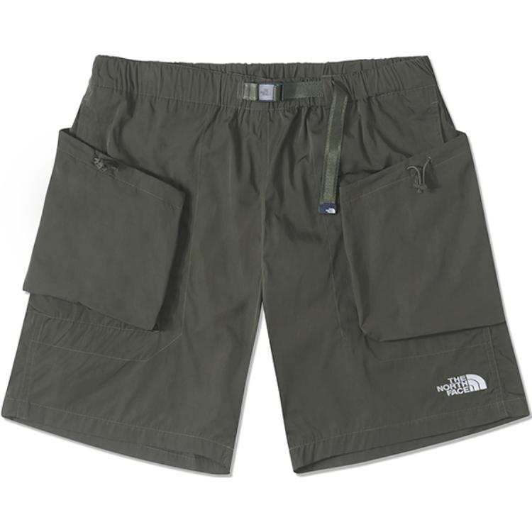 THE NORTH FACE Urban Exploration Casual Shorts Men's Gray Brown Green