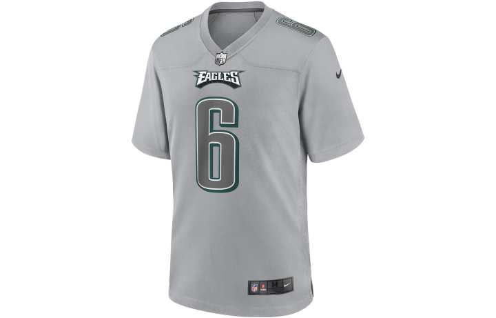 Nike Nike Soccer Jerseys Men's Gray Moderate Straight Fit