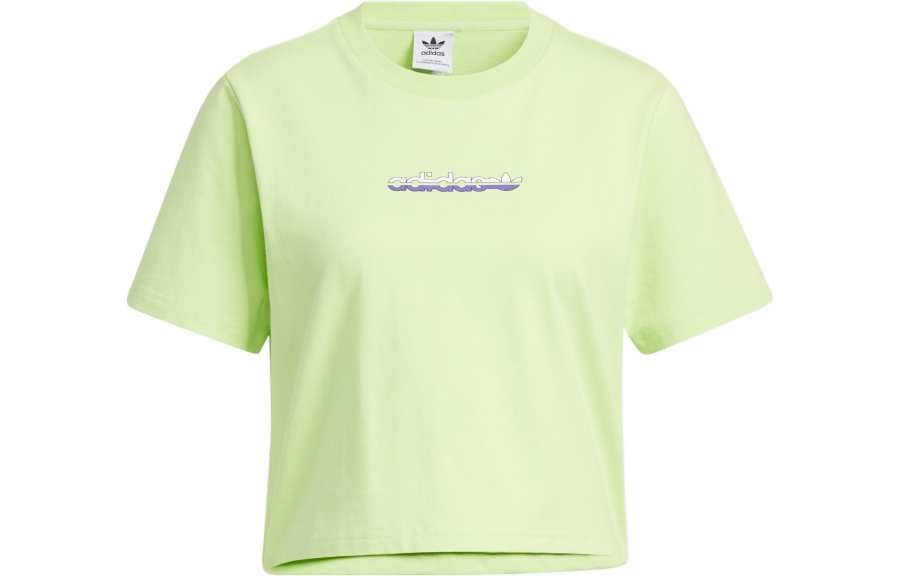 Adidas Originals T Shirt Women's Lime Green