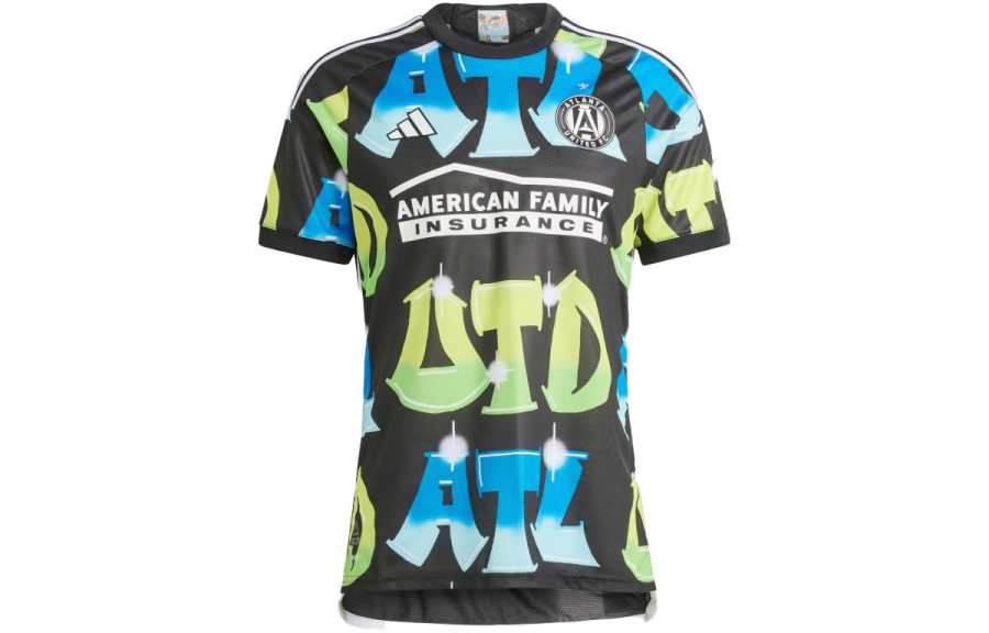 Adidas Adidas Soccer Jerseys Men's Black Moderate Straight Fit