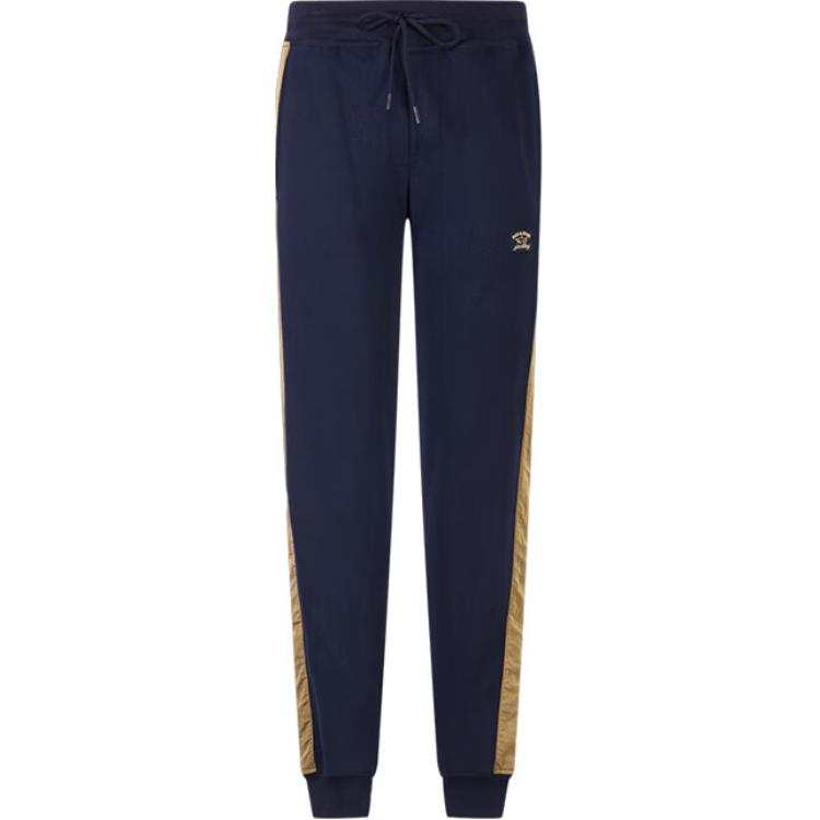 Paul & Shark Casual Pants Men's Navy Blue