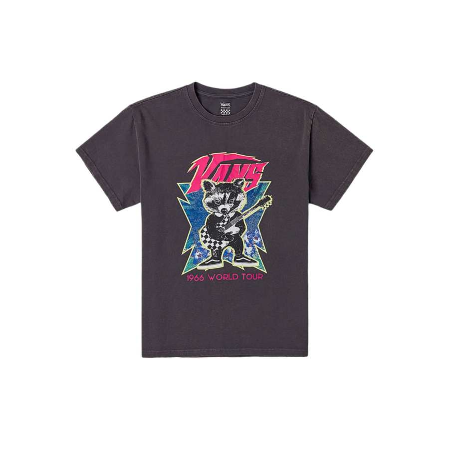 Vans T Shirt Women's Gray Black