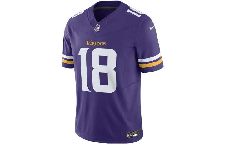 Nike Nike Justin Jefferson Minnesota Vikings Men's Nike Dri FIT Nfl Limited Football Jersey