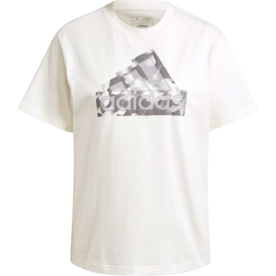 Adidas Adidas Clothing T Shirts Women's White Crew Neck