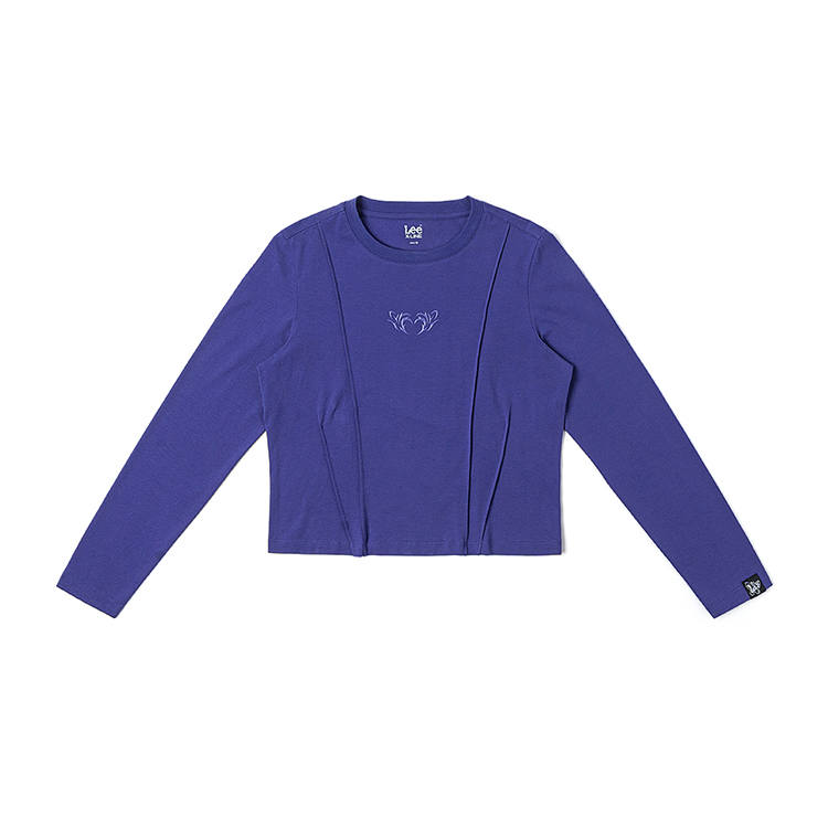 Lee SS25 Regular T Shirt Women's Blue Purple