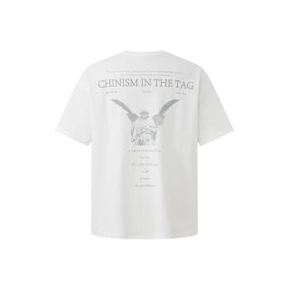 CHINISM T Shirts Unisex Crew Neck Moderate