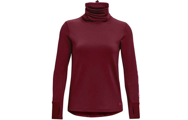 Under Armour Straight Fit Long Sleeved T Shirt Women's Red