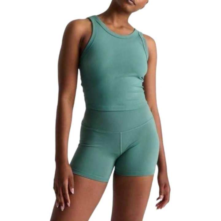 Nike Nike Tank Tops Women's Green Crew Neck Moderate Other