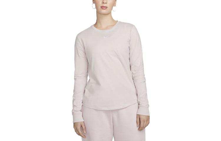 Nike Nike Sportswear Essentials T Shirt Women's White Gold Purple