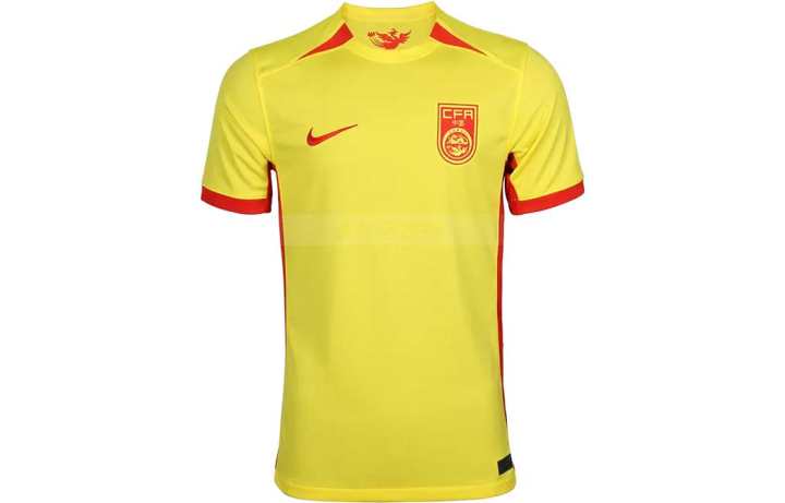 Nike Nike China National Team Soccer Jerseys Unisex Oupiter Yellow/Challenge Red/Challenge Red Moderate